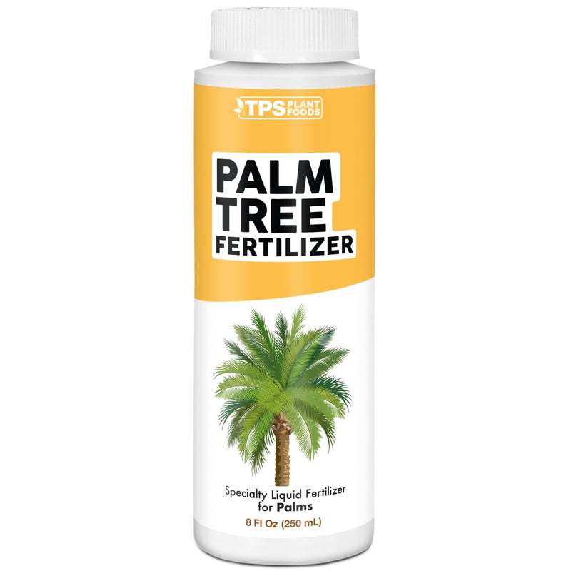 TPS NUTRIENTS سماد شجرة النخيل لجميع أشجار النخيل والسراخس، طعام نباتي سائل، 8 أونصة (250 مل) - Image 1